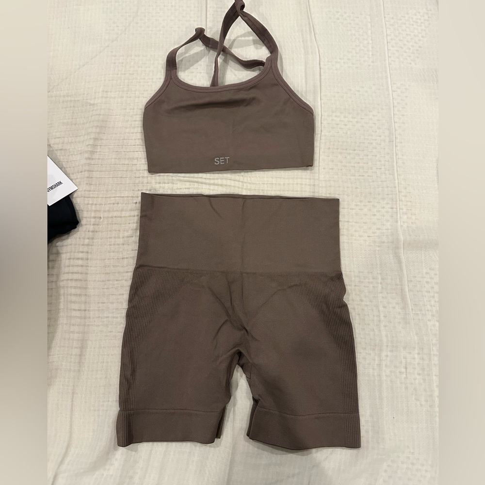 Set active sculptflex Pepper biker shorts and bra